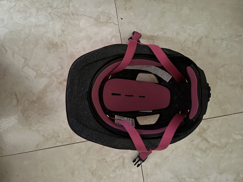 Capacete criança Rosa Btwin KH500 Pink 48-52cm