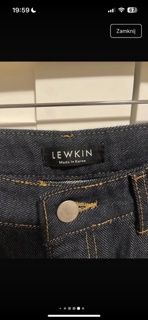 Jeansy wide leg Lewkin NOWE