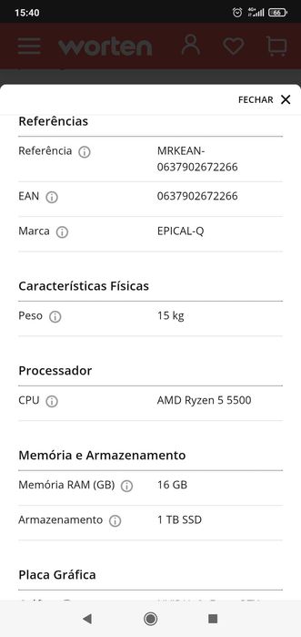 Descktop gamer ASUS