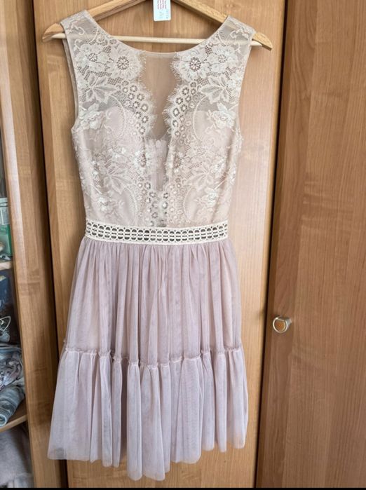 Sukienka ślub wesele Komunia chrzciny