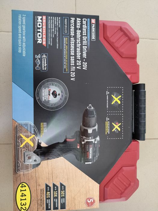 Parkside performance wkrętarka pabsp 20 c3