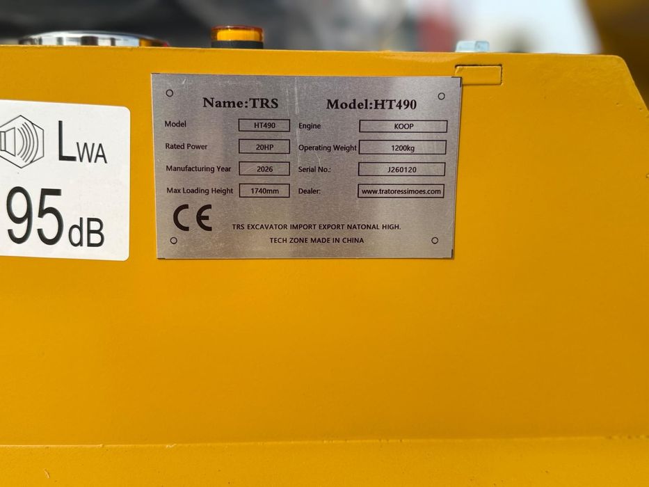 Mini pa carregadora nova