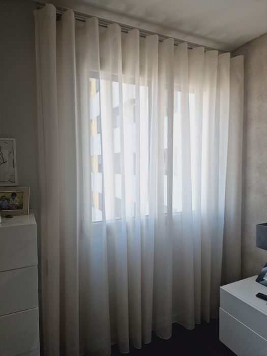 Gray Satin Wave Curtain64752109032963124