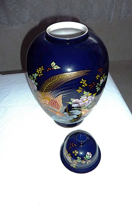 Vaso decorativo em porcelana fina - Francesco Guarino, Portes Grátis com seguro