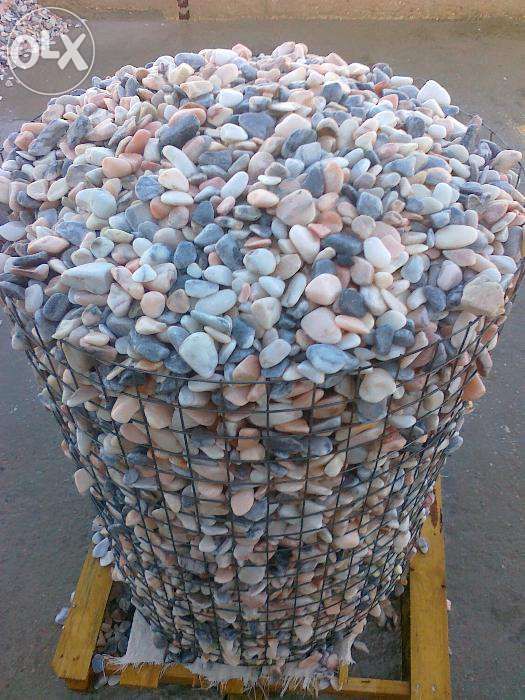 Pedras decorativas mármore colorido