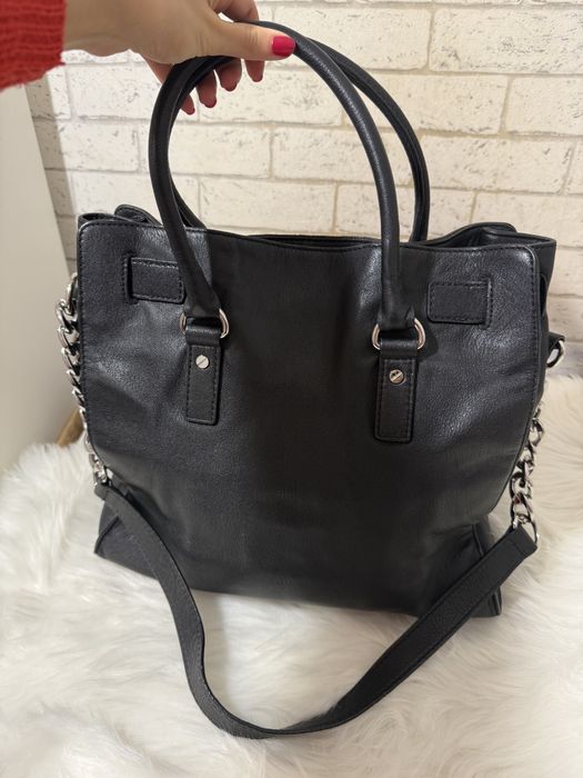 torebka Michael Kors MK Hamilton skóra naturalna