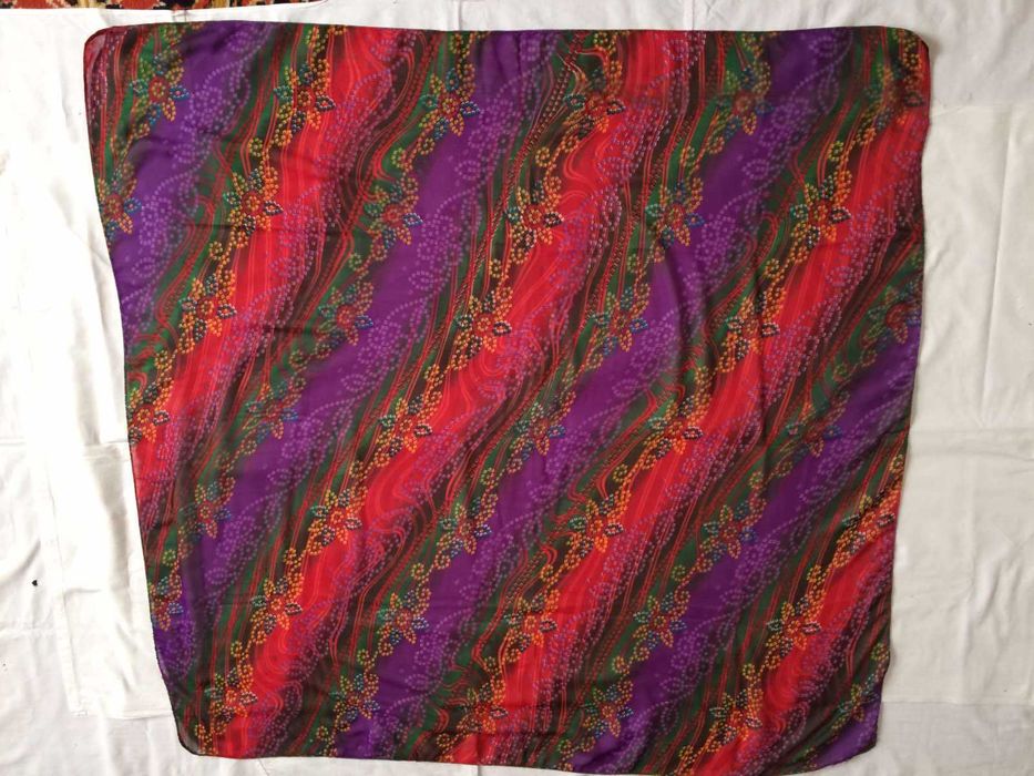 Платок "Радуга" 1,00х1,00м   Индия