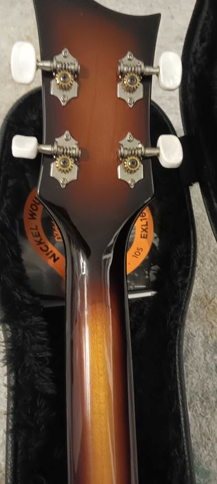 Baixo Hofner Ignition Violin Bass, Sunburst, esquerdino + mala