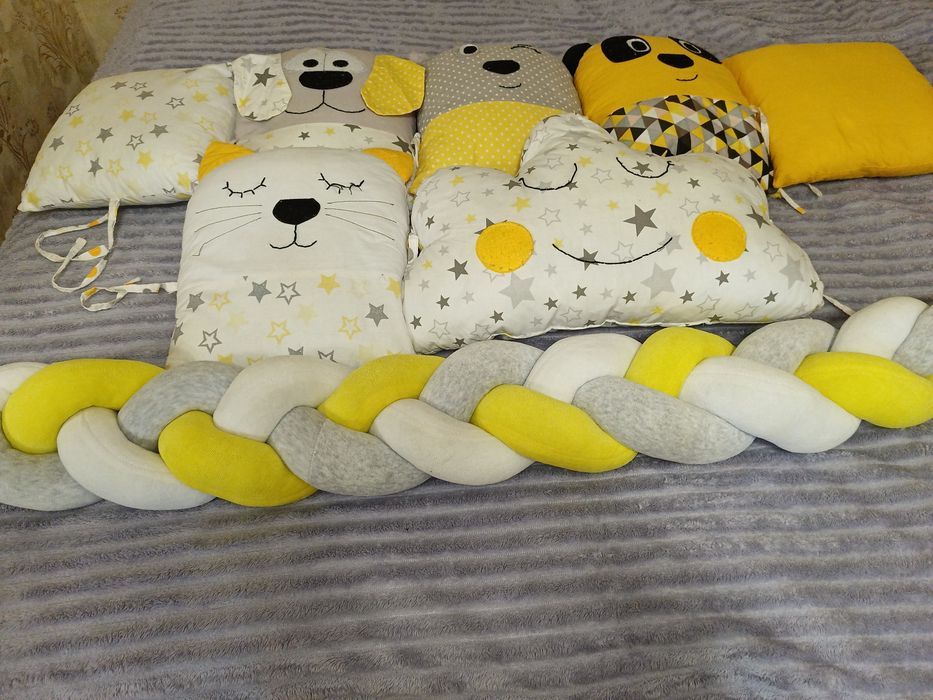 Комплект в краватку з косічкою