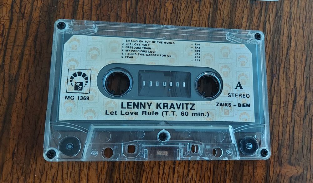 Lenny Kravitz – Let Love Rule 1990 kaseta