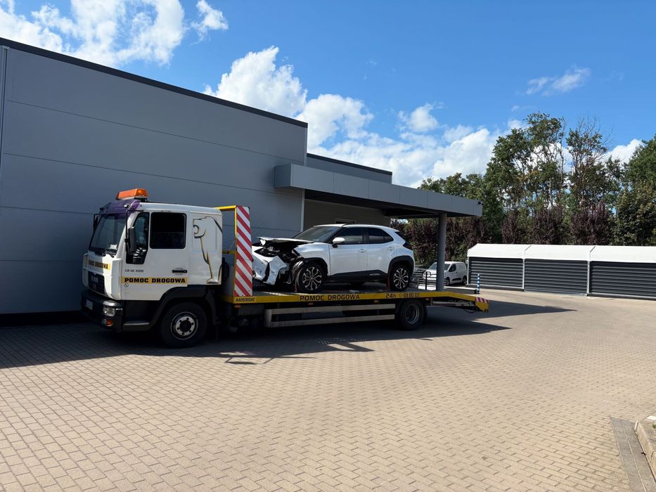 Pomoc Drogowa 24/7  Osobowe Bus Koparki Do 7 TON! Transport Laweta Hol