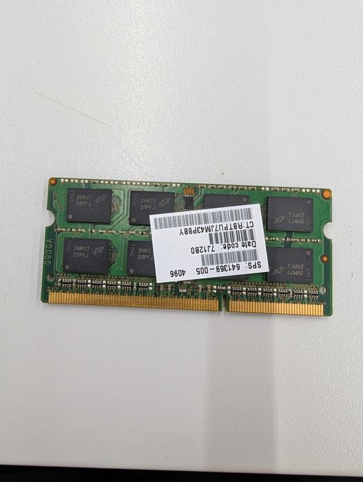 Ram DDR3 laptopowa 4 GB