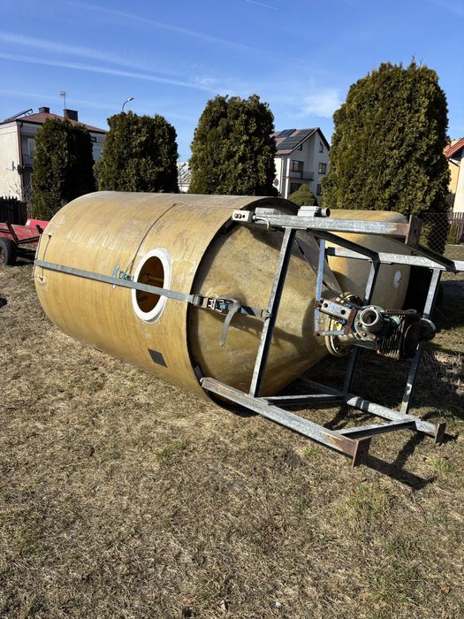 Silos Zbiornik 5000 l Zboże Pelet Pellet Pasza Mieszadło