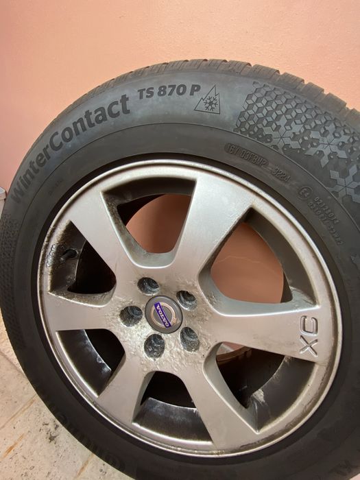 Jantes originais Volvo XC60 + pneus Continental Novos (Winter) x4