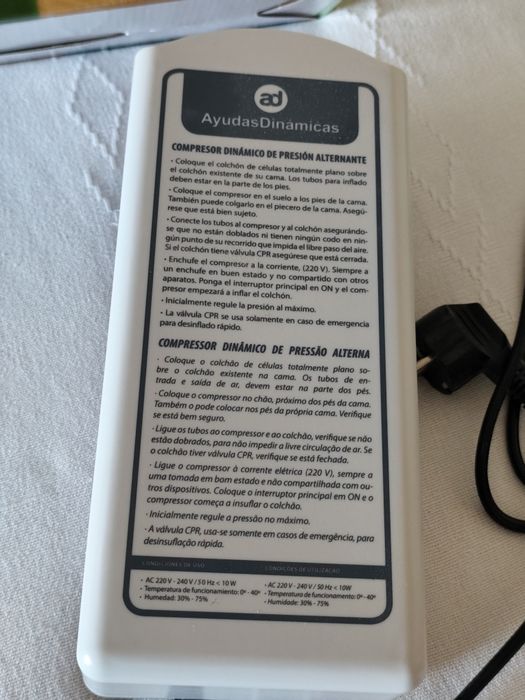 Colchão anti escaras