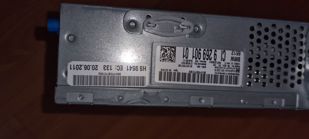 Bmw F11 F10 rádio gps champ cic mid