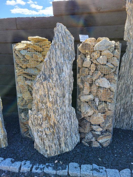 Łupek Moon Stone 200 Duże bryły głazy szpilki Kamienie ogrodowe