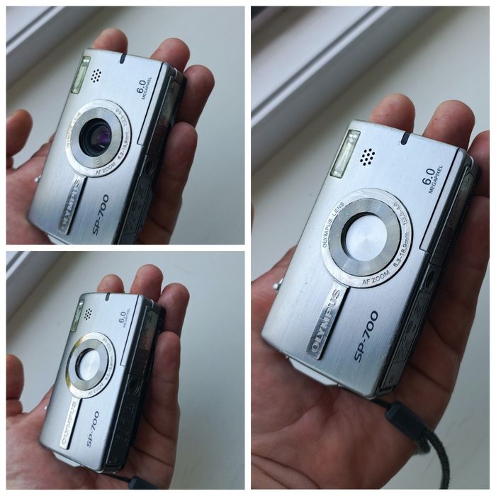 Стильна металева камера Olympus    6.0 Mp Super CCD    + Повний комплект!