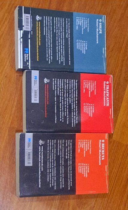 Livros Cherub Robert Muchmore COMO NOVOS