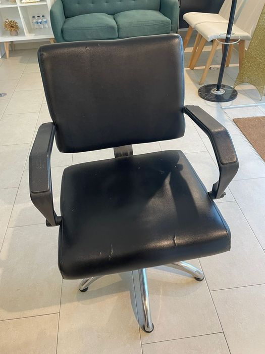 Cadeira hidráulica cabeleireiro profissional