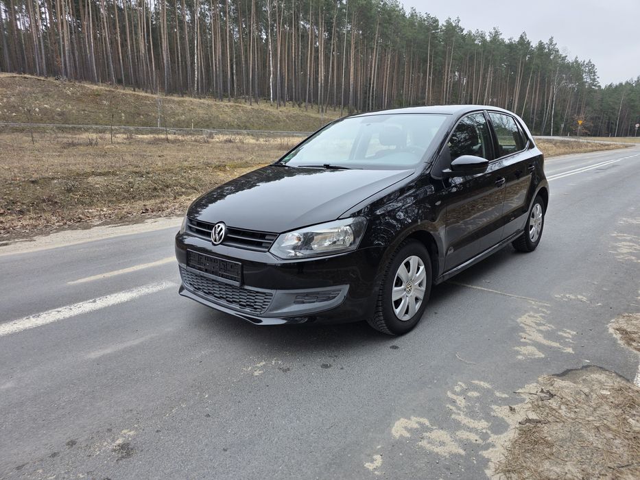 VW Polo 1.2 Benzynav! Klimatyzacja! 5-drzwi! Czarna Opłacony