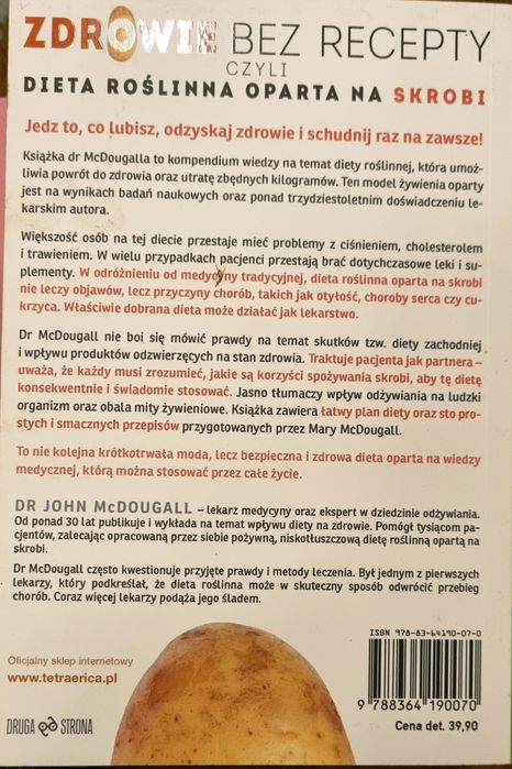 Zdrowie bez recepty dr John A. Mc Dougall