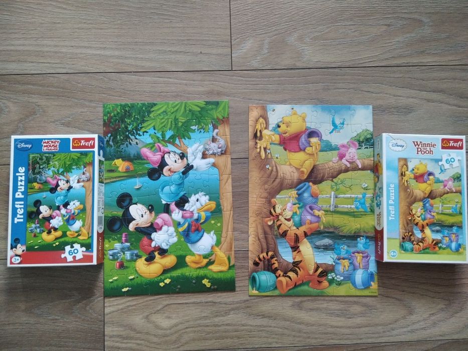 Puzzle Zestaw puzzli, 30 i 60 elementów