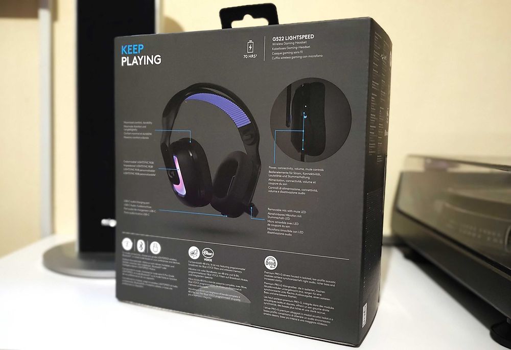 Ігрові навушники Logitech G522