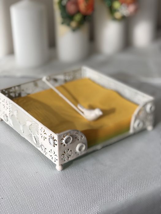 Салфетница из металла Прованс кантри