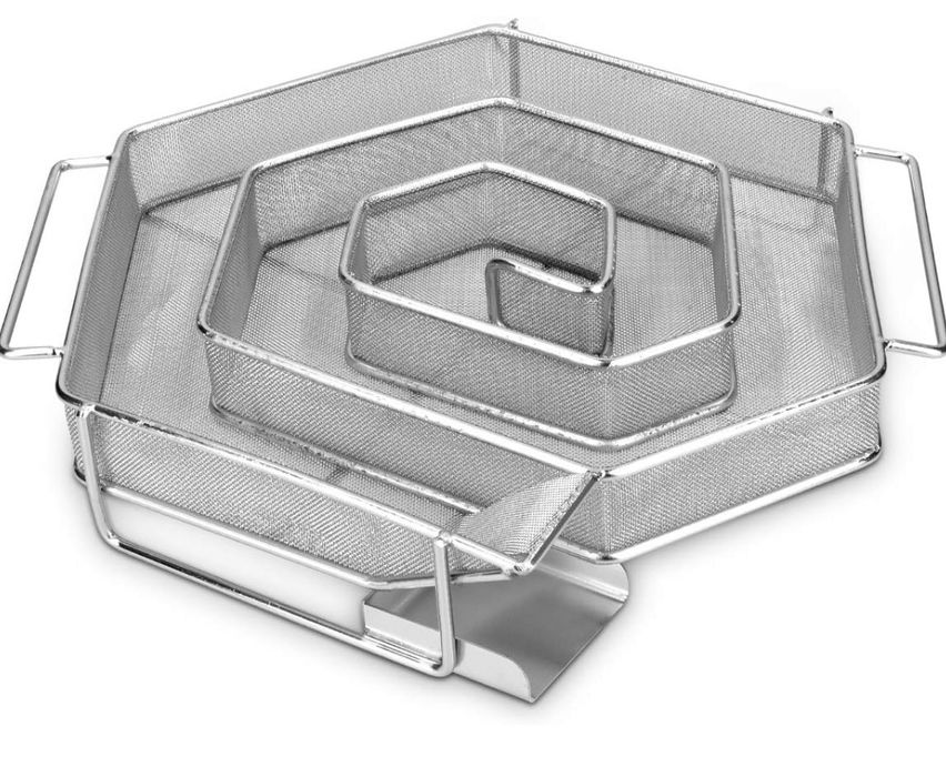 Navaris Generator zimnego dymu ze stali nierdzewnej – 21 x 18 x 4 cm