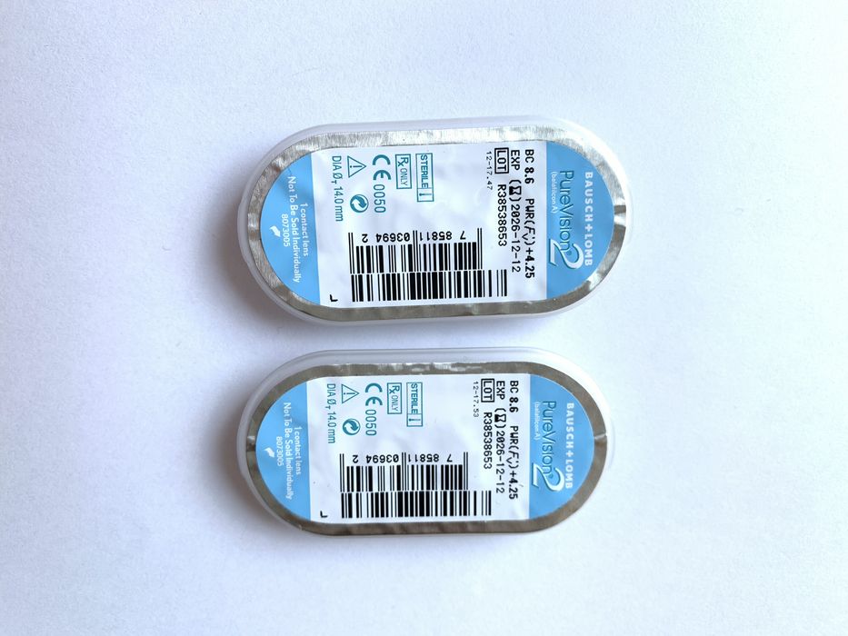 Szoszewki miesięczne Bausch&Lomb +4.25