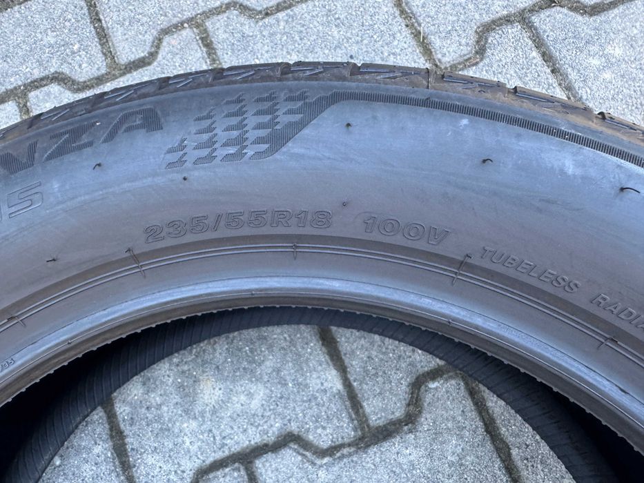 2x Nowe opony letnie 235/55r18 100V BRIDGESTONE Turanza T005 (2022r)
