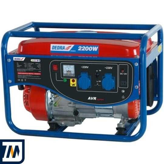 Генератор бензиновий Dedra DEGB2510 2200 Вт однофазний
