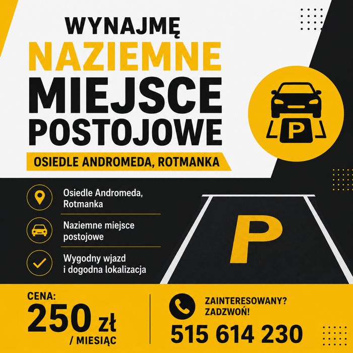 Os. Andromeda - naziemne miejsce postojowe