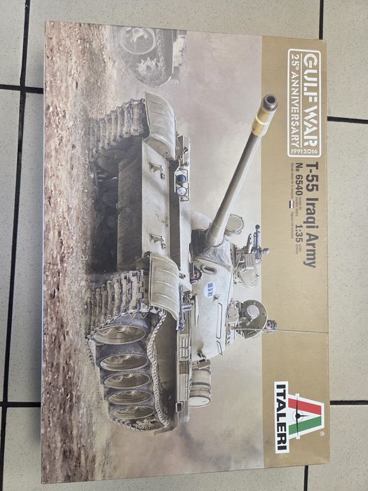 T-55 Iraqi army italleri 1:35 golf war edition