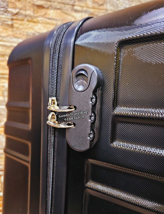 MALA PORÃO MÉDIA 23Kg NOVAS - Com Trolley Viagem - Modelo Mais Forte