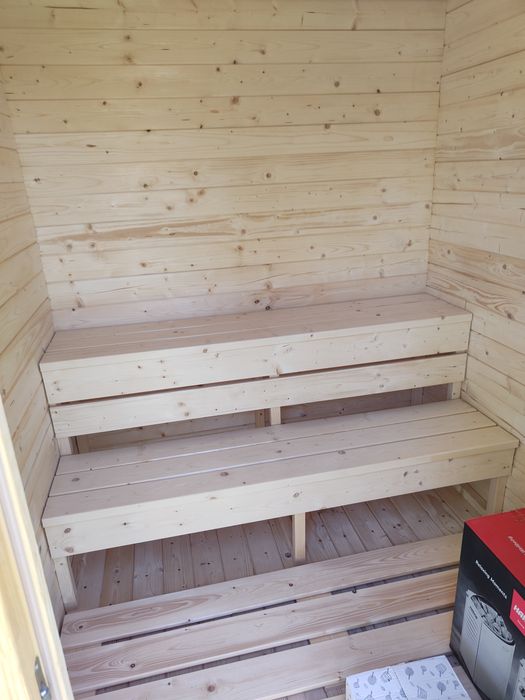 sauna ogrodowa Fińska