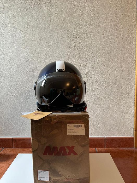 Capacetes Estilo Vespa – NOVOS, por estrear
