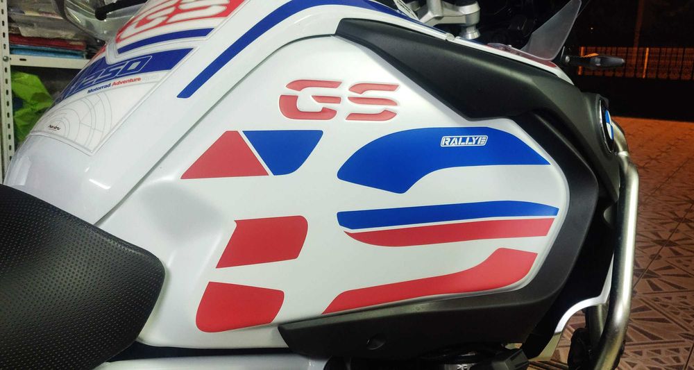 Kit autocolantes BMW GS p/ lateral depósito
