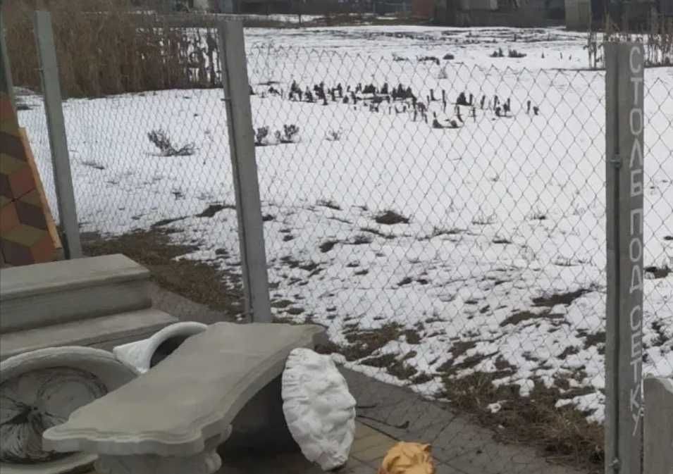 Стовп довжиною 210 та 250 смдля паркану та сітки рабиці