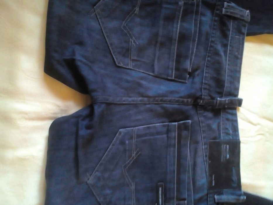 Calças ganga escura Dark Label Colletion, size 30 tamanho 42