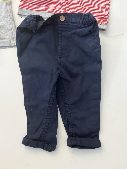 Zestaw letni 6 ubranek dla chłopca rozmiar 68