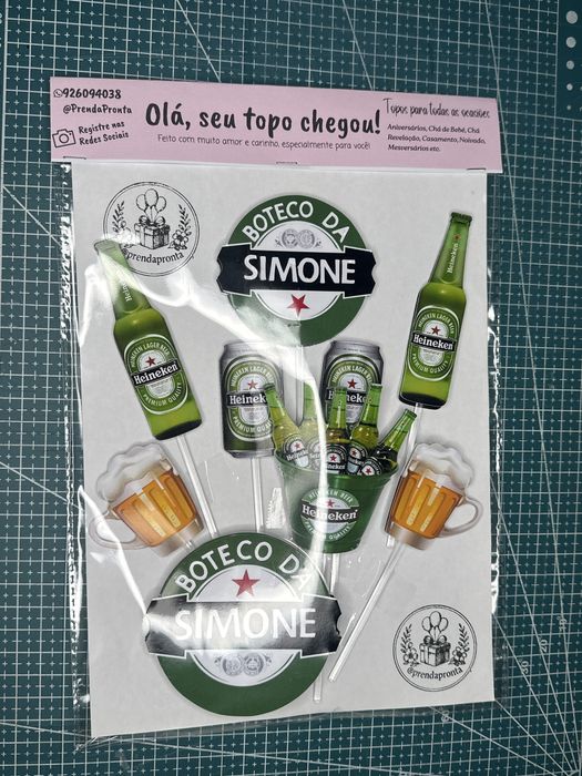 Topo de bolo heiken