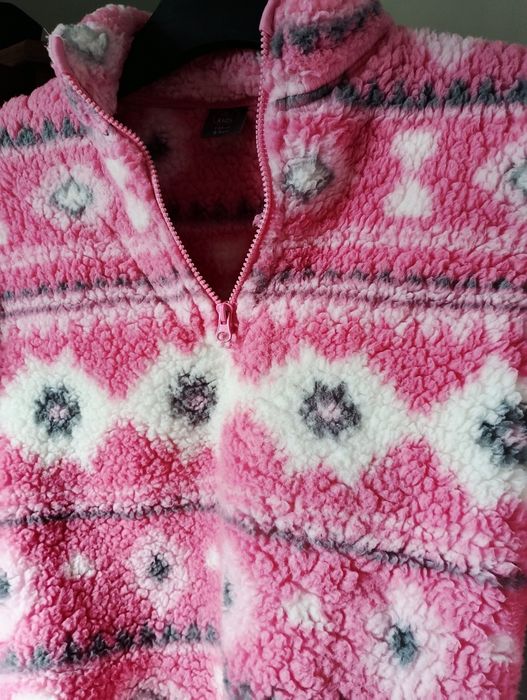 Bluza z polaru plus czapka kominiarka
