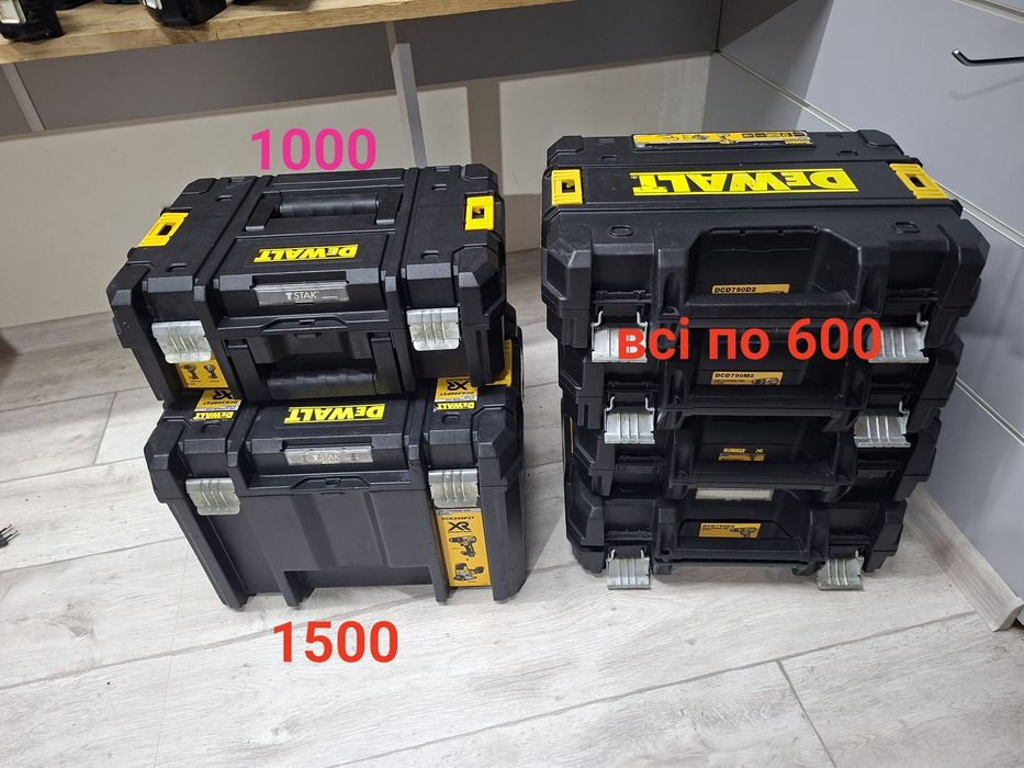 Вживаний Dewalt T STAK Девалт ящик під інструмент оригінал