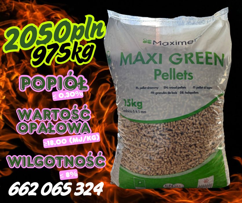 Pellet drzewny Maximer (DINplus ENplus®) Producent