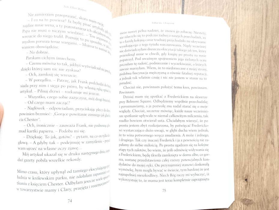 Jedna noc z księciem, Jodi Ellen Malpas