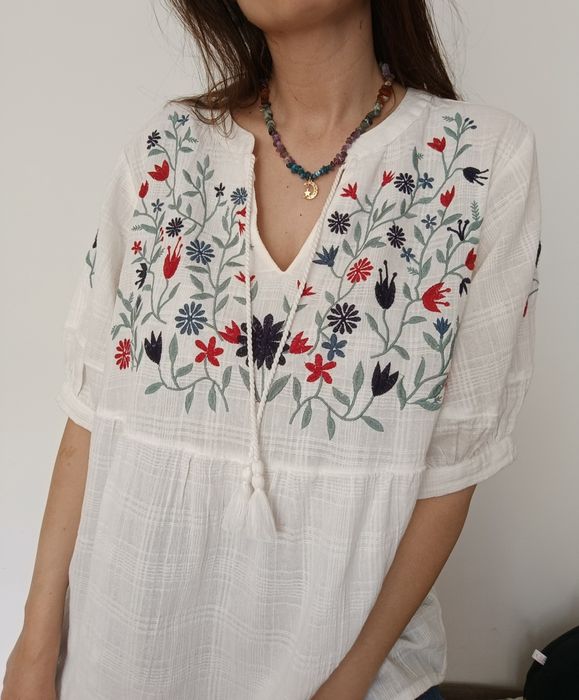 Tunika nowa hippie/ boho, KappAhl, róż. L