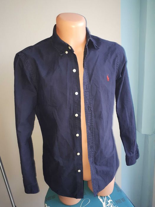 Koszula Ralph Lauren r.s Slim Fit kołnierz długi rękaw