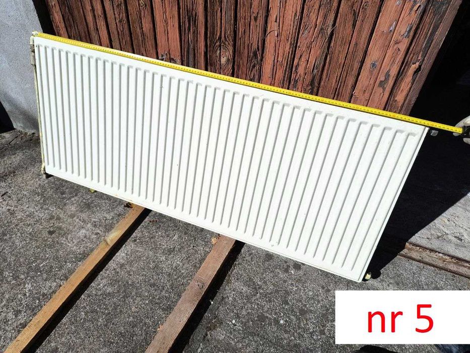 Grzejniki używane jedno lub dwupanelowe